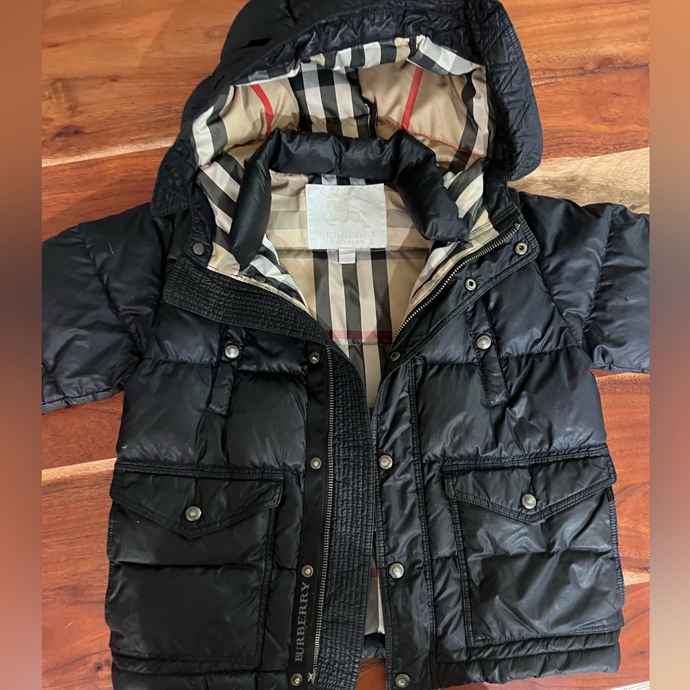 Burberry puffer jacket